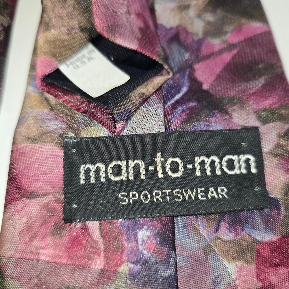 Designer Ties Bundle of 3 Ungaro Paris + Charles Ton Italy + Man to Man Floral - Picture 15 of 16